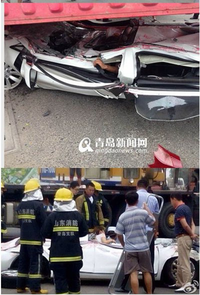 青島正陽西路車禍