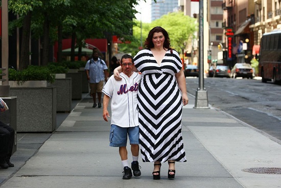 美大塊頭女模體重250斤