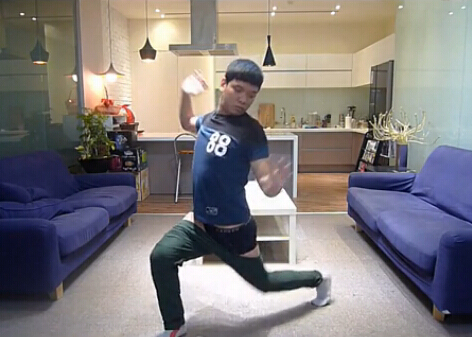 蕭志瑋空手穿褲