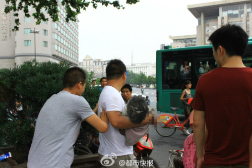 7月5日杭州7路公交車起火