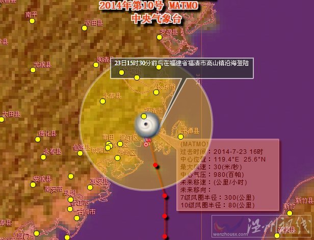 福清臺風麥德姆