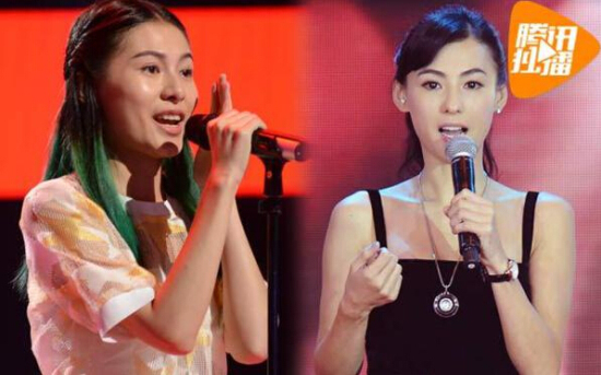 好聲音小張柏芝王凱琪