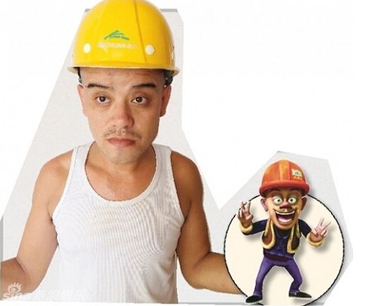 真人版光頭強(qiáng)出現(xiàn)了