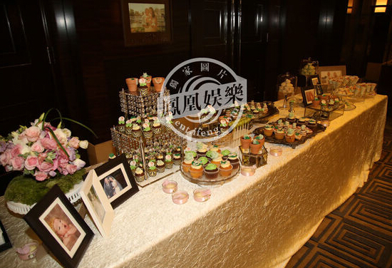 聶遠愛女百日宴