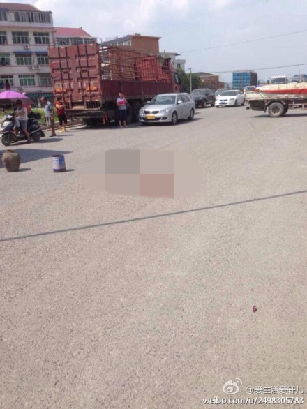 甌海潘橋車禍現場圖片