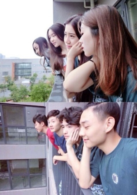 中戲新生軍訓照曝光