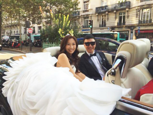 孫紅雷法國大婚