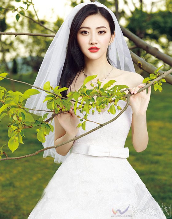 景甜結(jié)婚婚紗照片