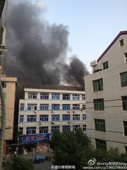 華電商貿城附近一住戶家中起火