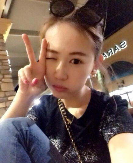 王寶強校花老婆曬照