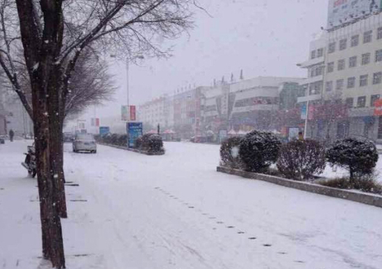 內蒙古呼倫貝爾下大雪