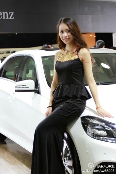 2014溫州車展車模圖片