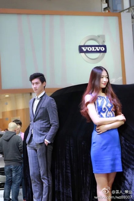 2014溫州車展車模圖片