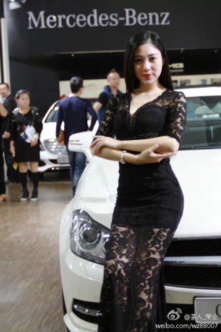 2014溫州車展車模圖片