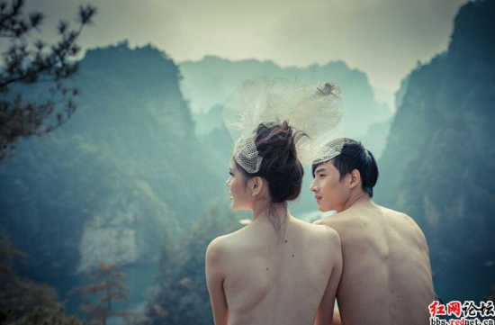 情侶拍裸*婚紗照