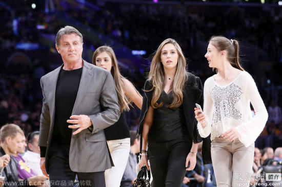 史泰龍女兒驚艷全場