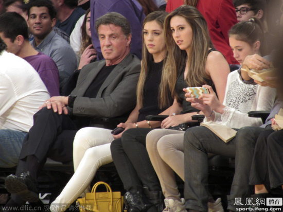 史泰龍女兒驚艷全場