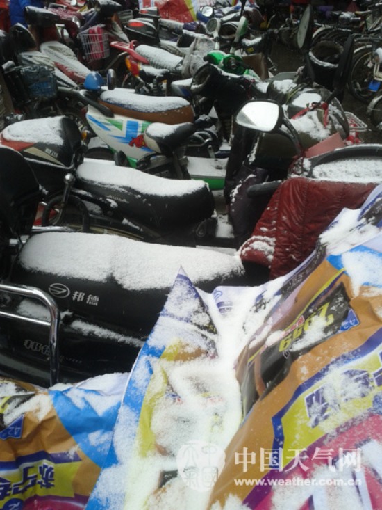 太原2015年第一場雪