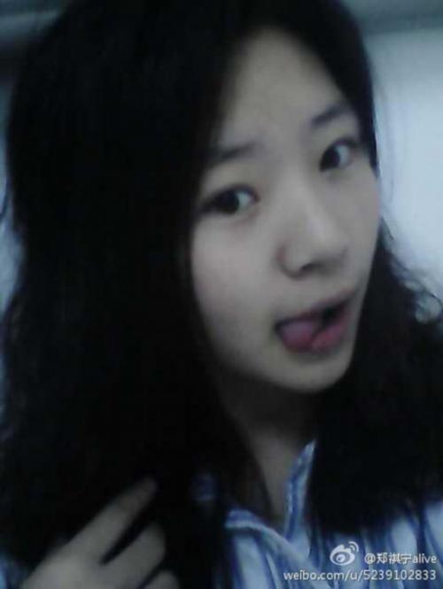 遼寧最美癌癥女孩鄭祺寧照片