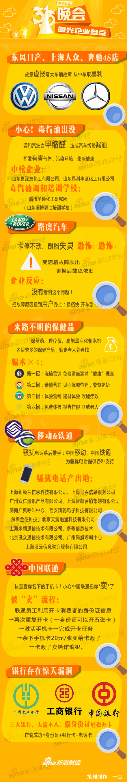 3.15晚會曝光企業