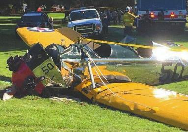 哈里森福特墜機