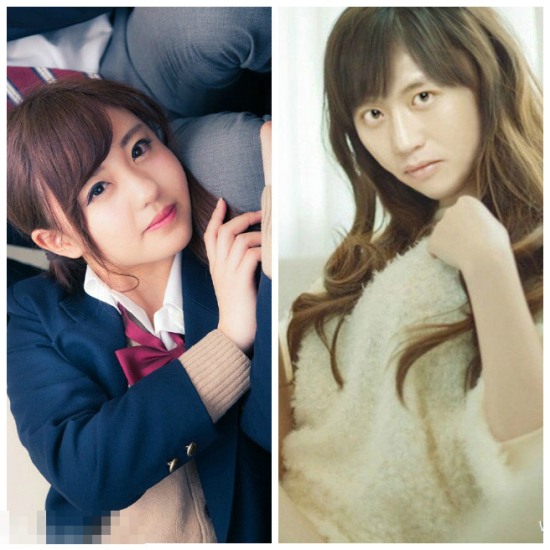 日本19歲模特河村友歌撞臉鄧超