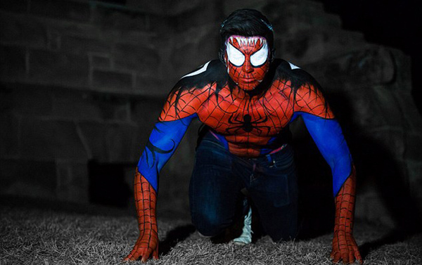 真人畫成二次元