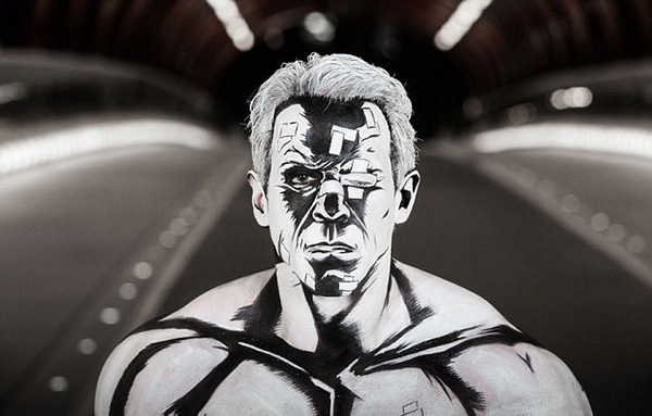 真人畫成二次元