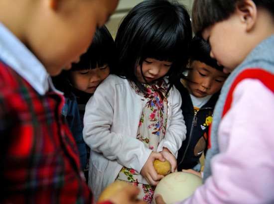 寧波習俗立夏斗蛋