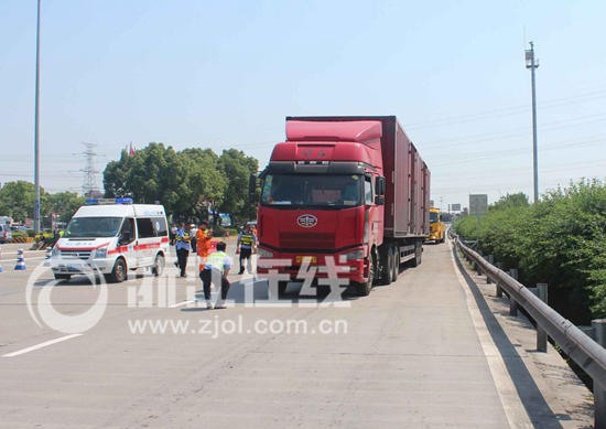 滬昆高速公路服務區車禍