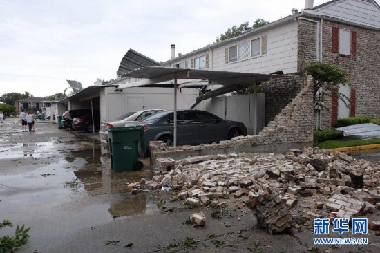 美國休斯敦龍卷風