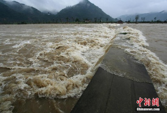 開化暴雨引發洪災