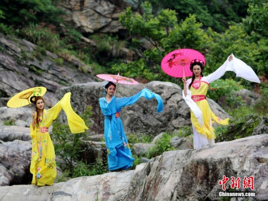 最美七仙女模特?cái)z影大賽