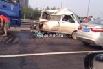 京承高速車禍 7月29日北京北五環京承高速出口發生車