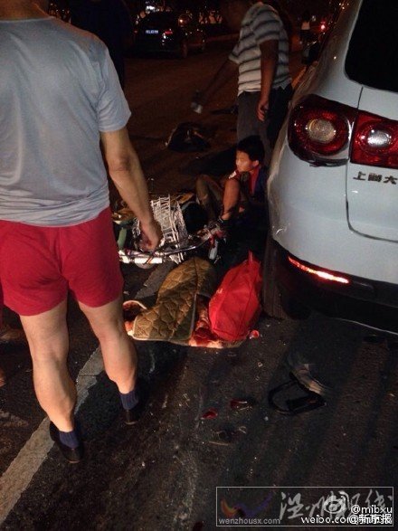 肇事車從宣武門到和平門連撞多人后逃逸