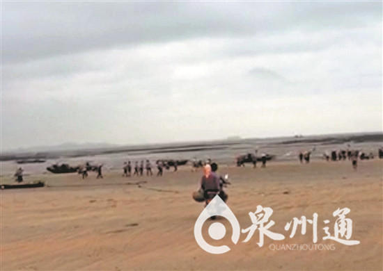 泉州惠安養殖基地油蛤遭哄搶