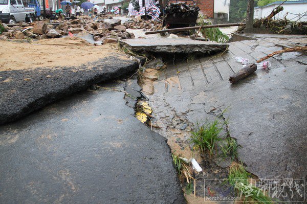 安徽霍山受災(zāi)嚴重