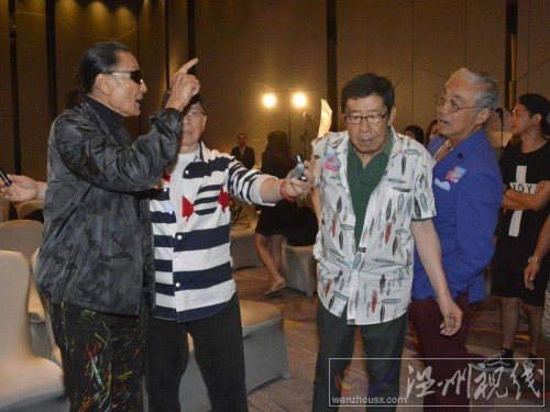 謝賢發火掌摑曾江 因被耍不開心