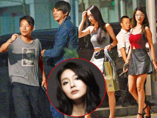 汪小菲與辣妹同玩