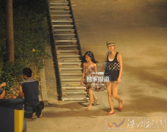 馬伊琍攜女兒探班文章