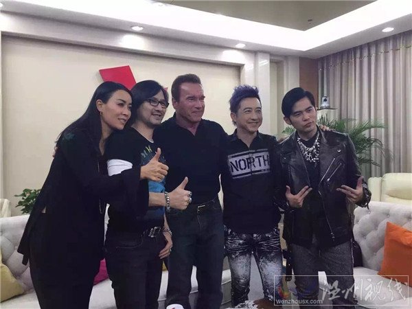 施瓦辛格現好聲音現場