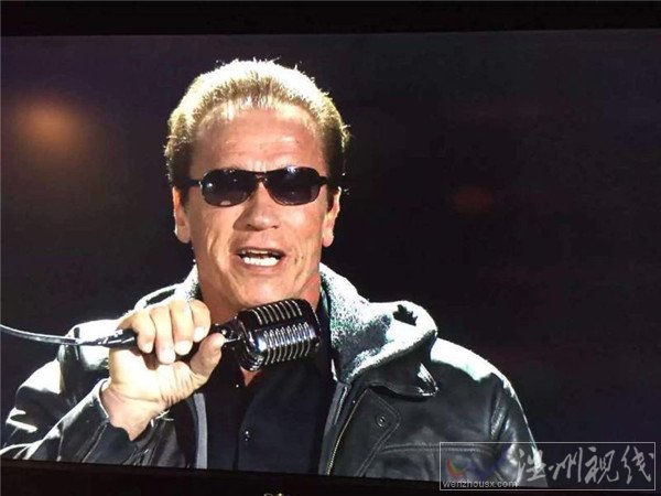 施瓦辛格為晉級賽開場