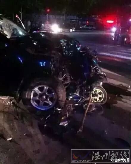 濰坊重大車禍現(xiàn)場