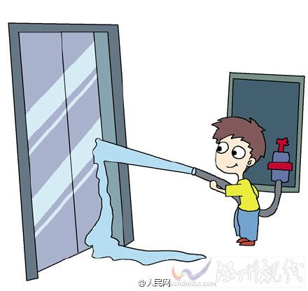 重慶熊孩子擰開消防栓要好好管教