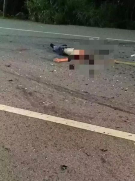 湖州慘烈車禍男子身首異處曝現場慘圖
