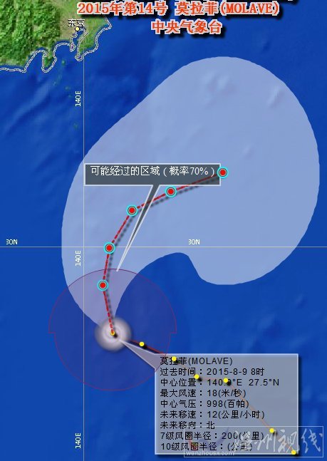 日本臺風莫拉菲