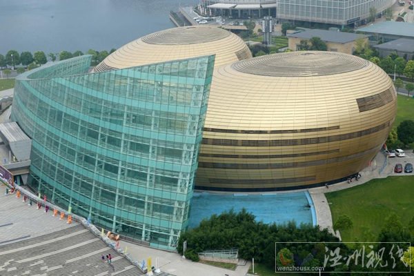 河南藝術中心航拍圖片