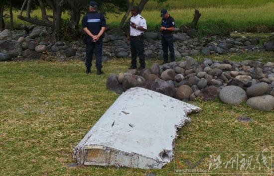 留尼汪島海域MH370殘骸再現