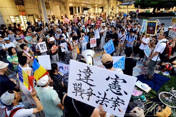 日本通過安保法案