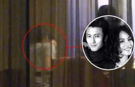 謝霆鋒當眾吻王菲